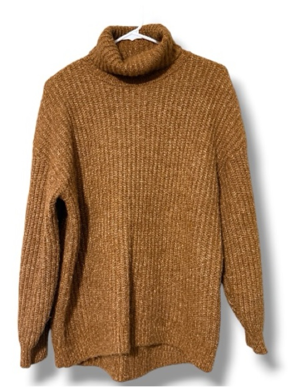 Old Navy women’s small tunic length pullover wool blend turtleneck casual winter